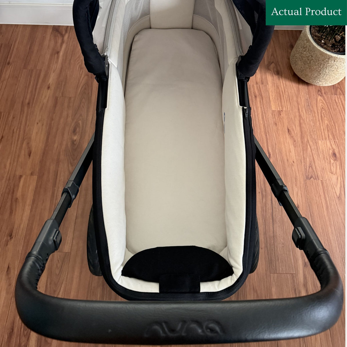 Nuna Mixx (Original) Pushchair & Carrycot, Gently Used / Jett Black