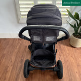 Nuna Mixx (Original) Pushchair & Carrycot, Gently Used / Jett Black