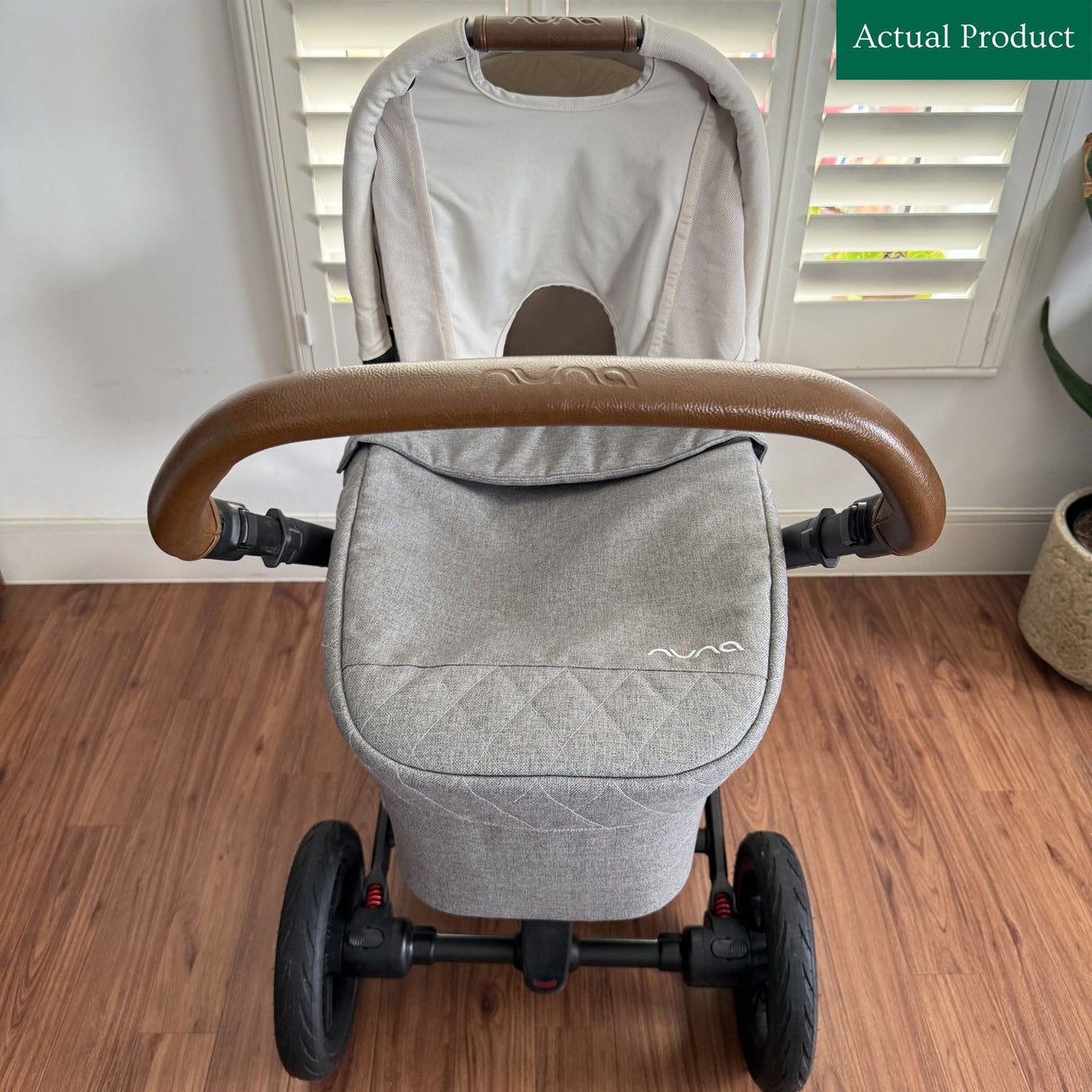 Nuna Mixx Next Travel System and Footmuff, Gently Used / Grey