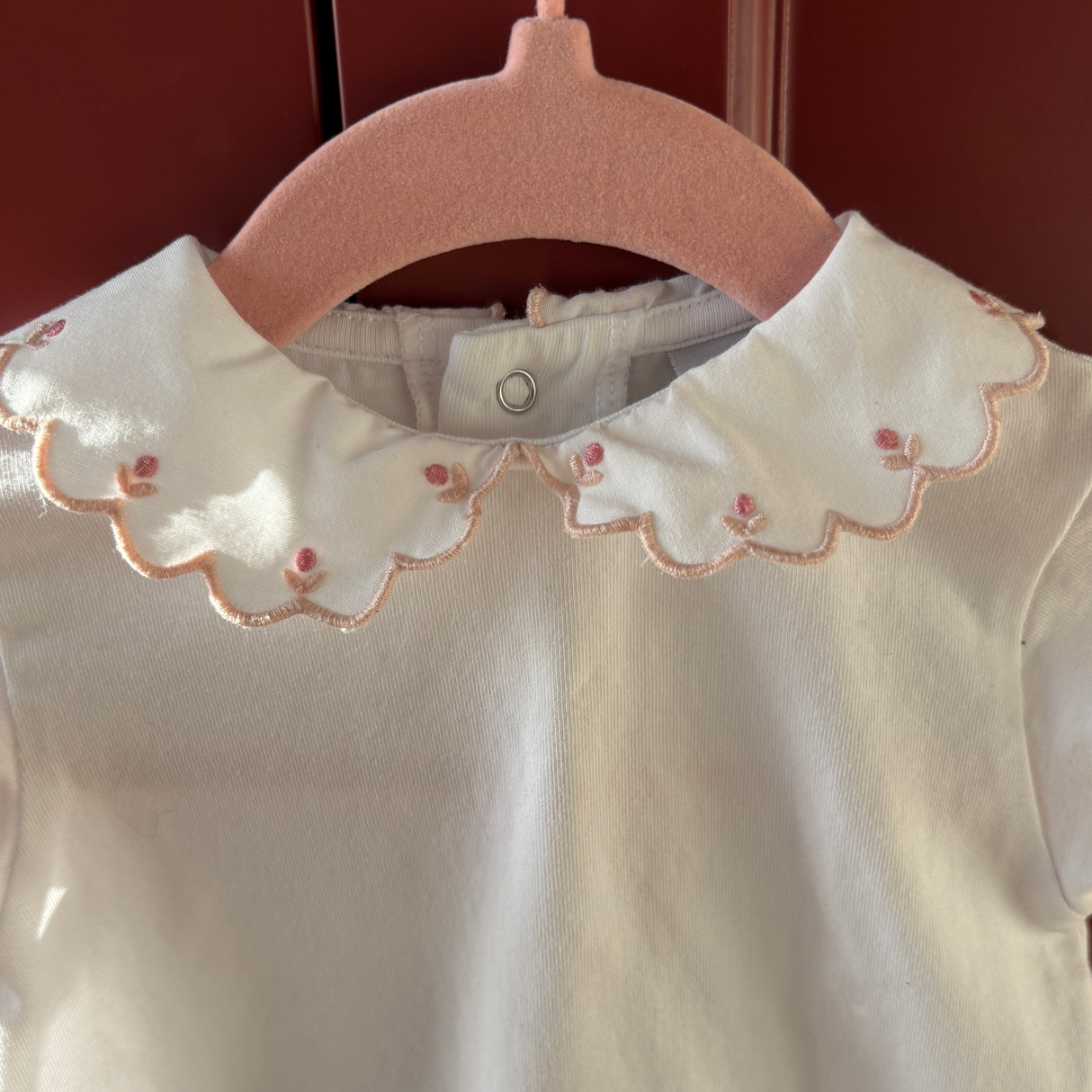 Pepa London Body Suit With Collar (9M), Like New / White