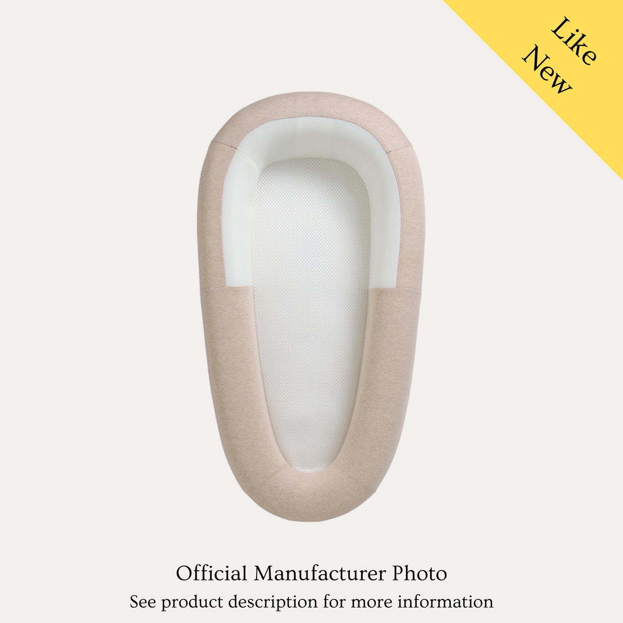 Purflo Sleep Tight Baby Bed, Like New / Beige