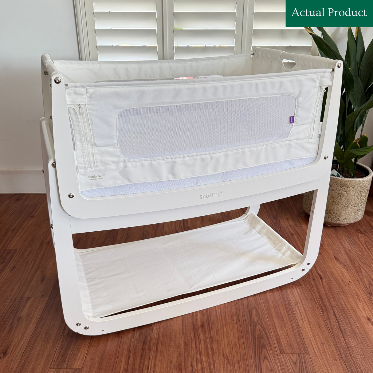 SnuzPod4 Bedside Crib - Gently Used /Grey