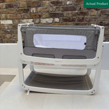 SnuzPod4 Bedside Crib, Gently Used /Grey - Bundle Set