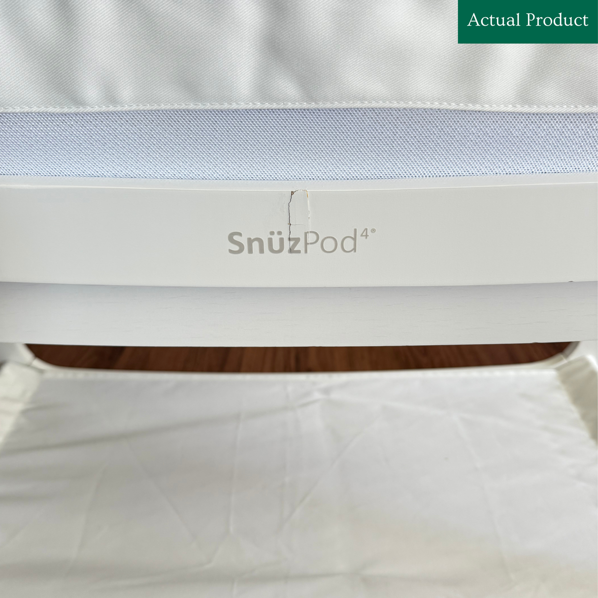 SnuzPod4 Bedside Crib - Gently Used /Grey