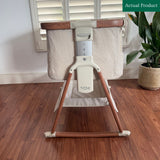 Tutti Bambini CoZee Bedside Crib, Like New / Walnut and Ecru