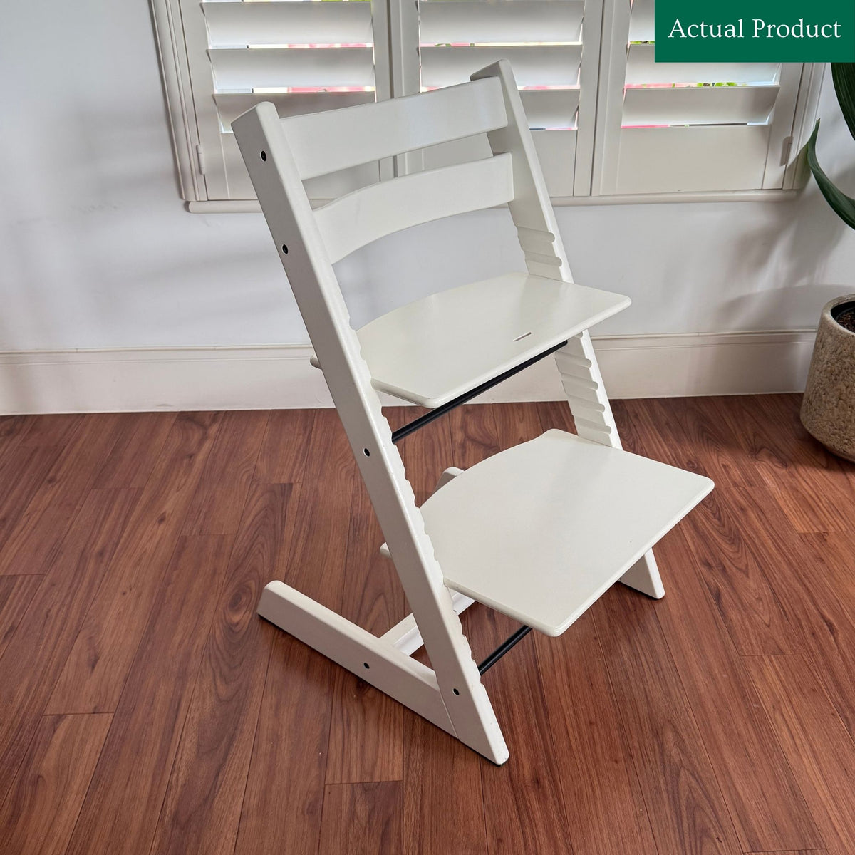 Tripp Trapp High Chair, Like New / White