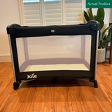 Joie Allura Travel Cot, Gently Used / Black
