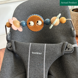 Babybjorn Bouncer + Toy Bar, Gently Used / Grey