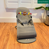 Babybjorn Bouncer Bliss and Toy, Gently Used / Grey