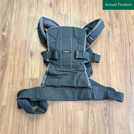Babybjörn One Carrier, Like New / Grey Denim