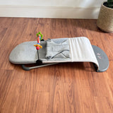 BabyBjörn Bliss Bouncer & Toy, Like New / Light Grey