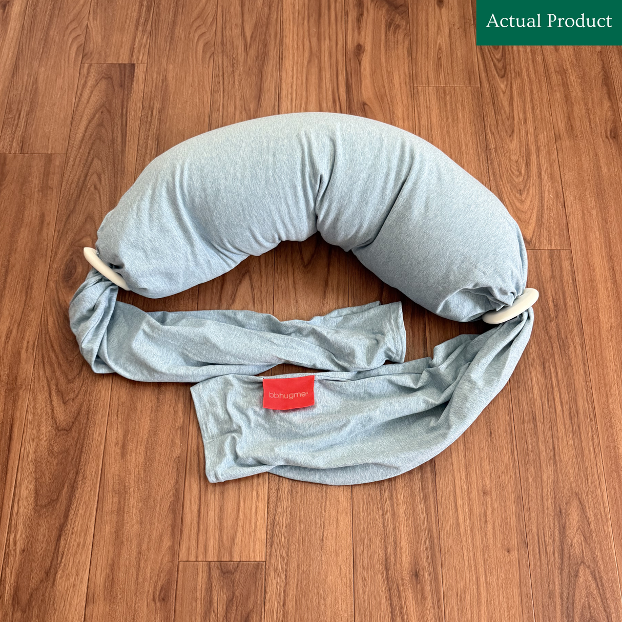 bbhugme Nursing Pillow, Like New / Blue