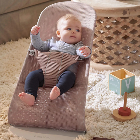 BabyBjorn Bouncer Bliss (Mesh), Gently Used / Pink
