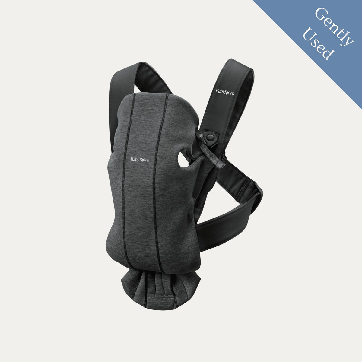 BabyBjörn Carrier Mini, Gently Used / Grey Jersey