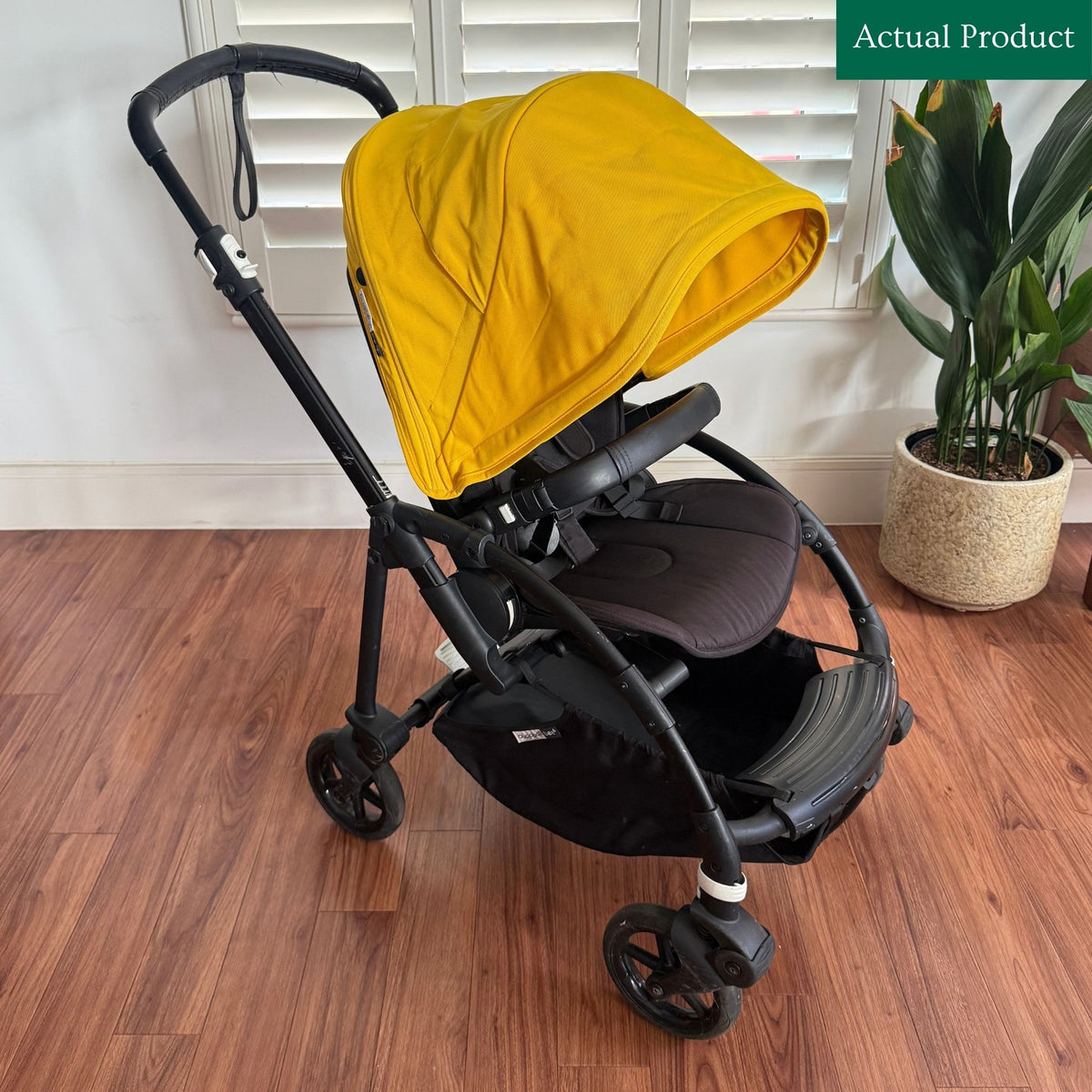 Bugaboo Bee 6 (With Travel Bag And Rain Cover), Gently Used / Yellow
