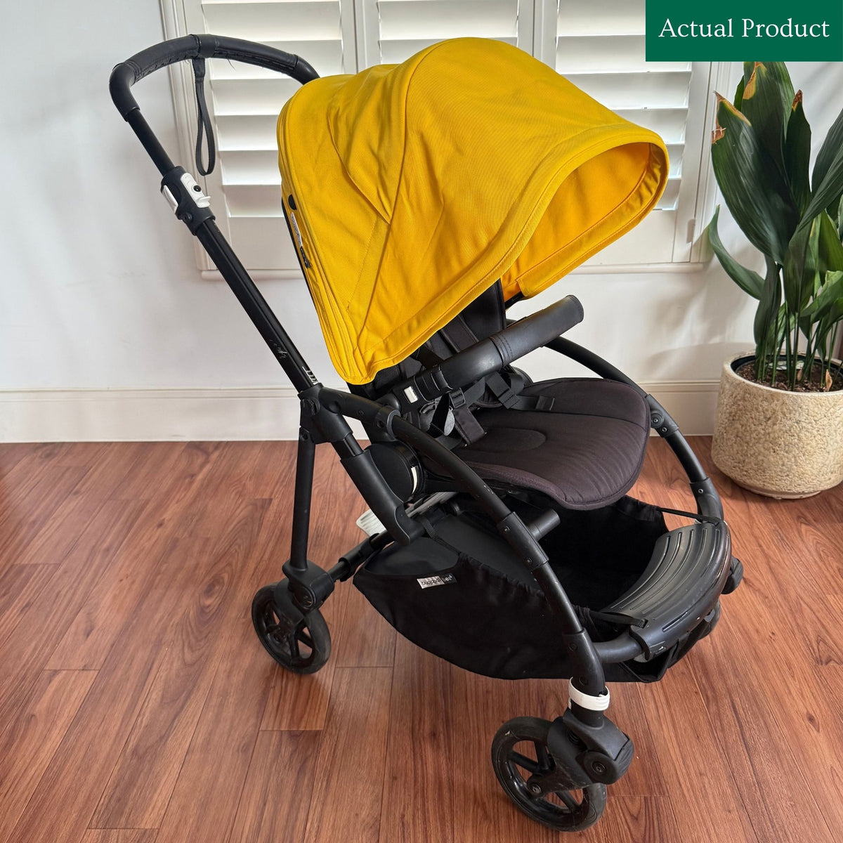 Bugaboo Bee 6 (With Travel Bag And Rain Cover), Gently Used / Yellow
