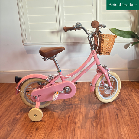 Bobbin Gingersnap Bike (12" wheel), Like New / Pink