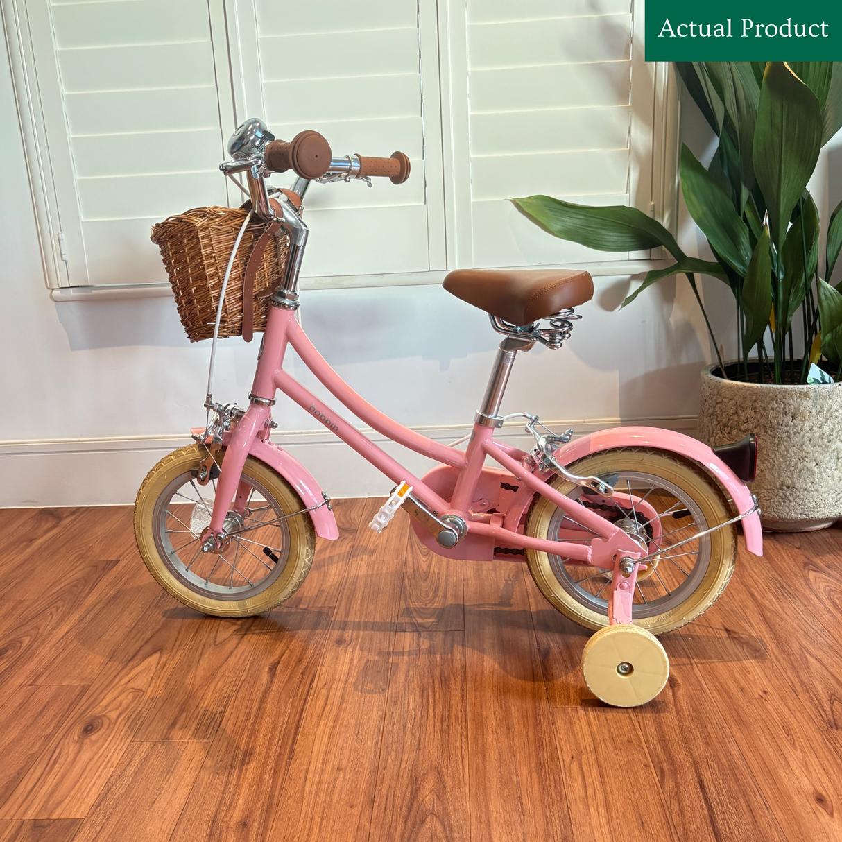Bobbin Gingersnap Bike (12" wheel), Like New / Pink