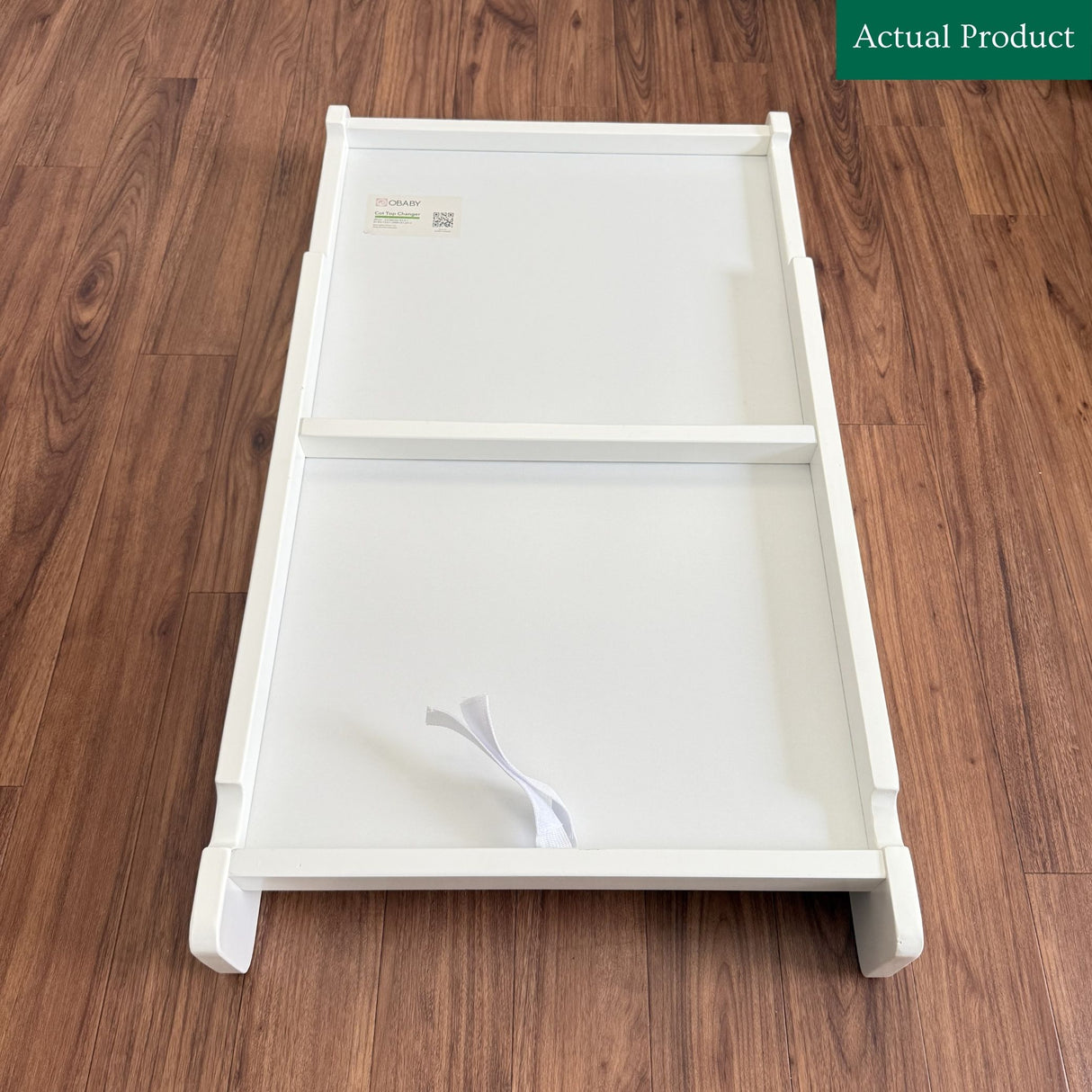 Obaby Cot Top Changer, Like New / White