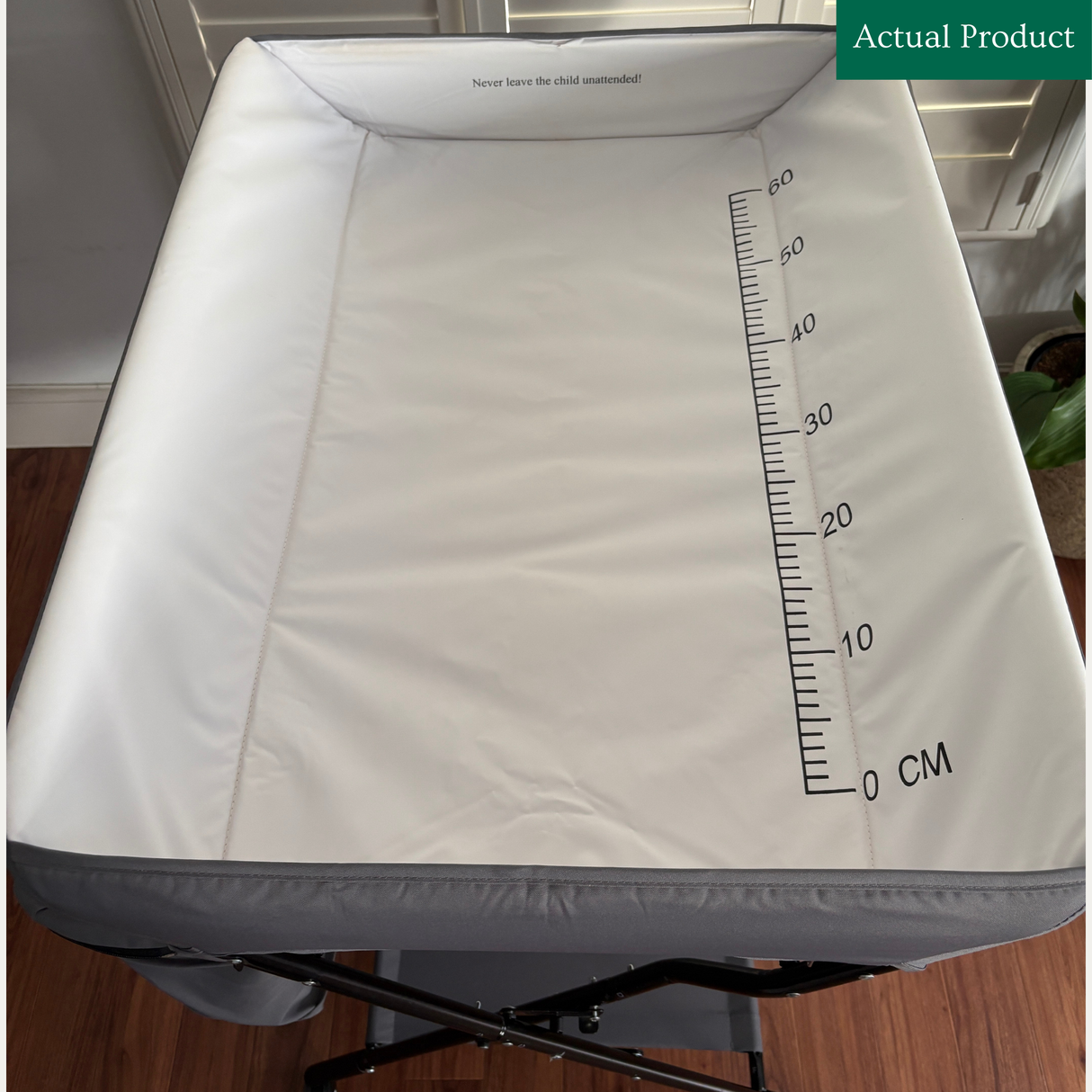 Costway Portable Changing Station, Gently Used / Grey