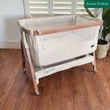 Tutti Bambini Cozee Air Bedside Crib, Gently Used / Beige