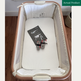 Tutti Bambini Cozee Air Bedside Crib, Gently Used / Beige