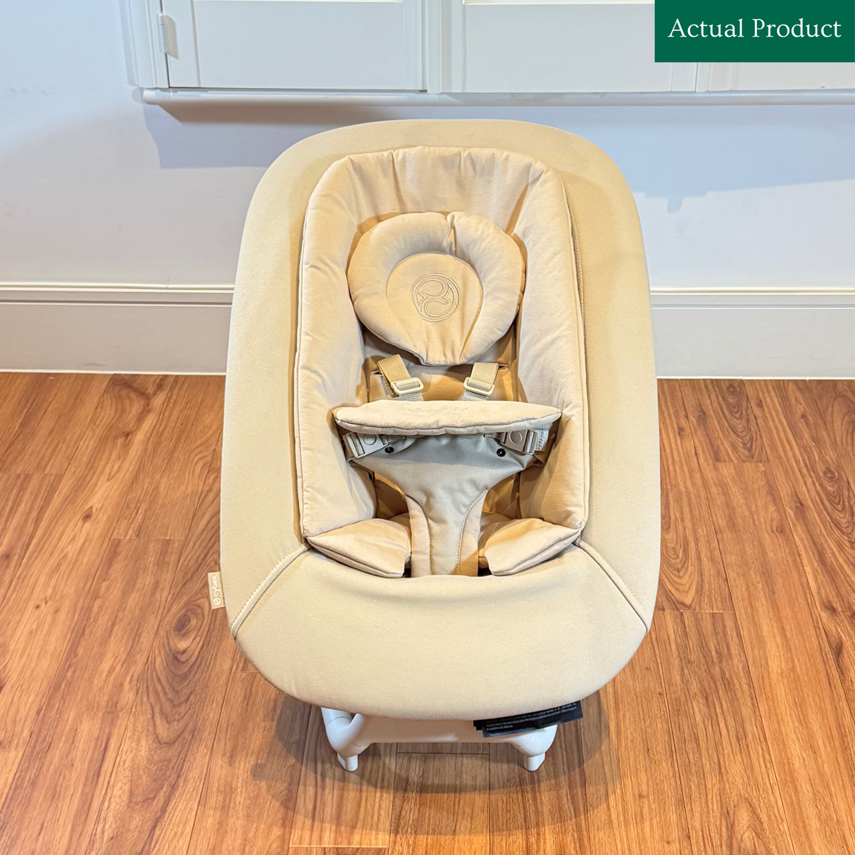 Cybex Bouncer, Gently Used / Sand White