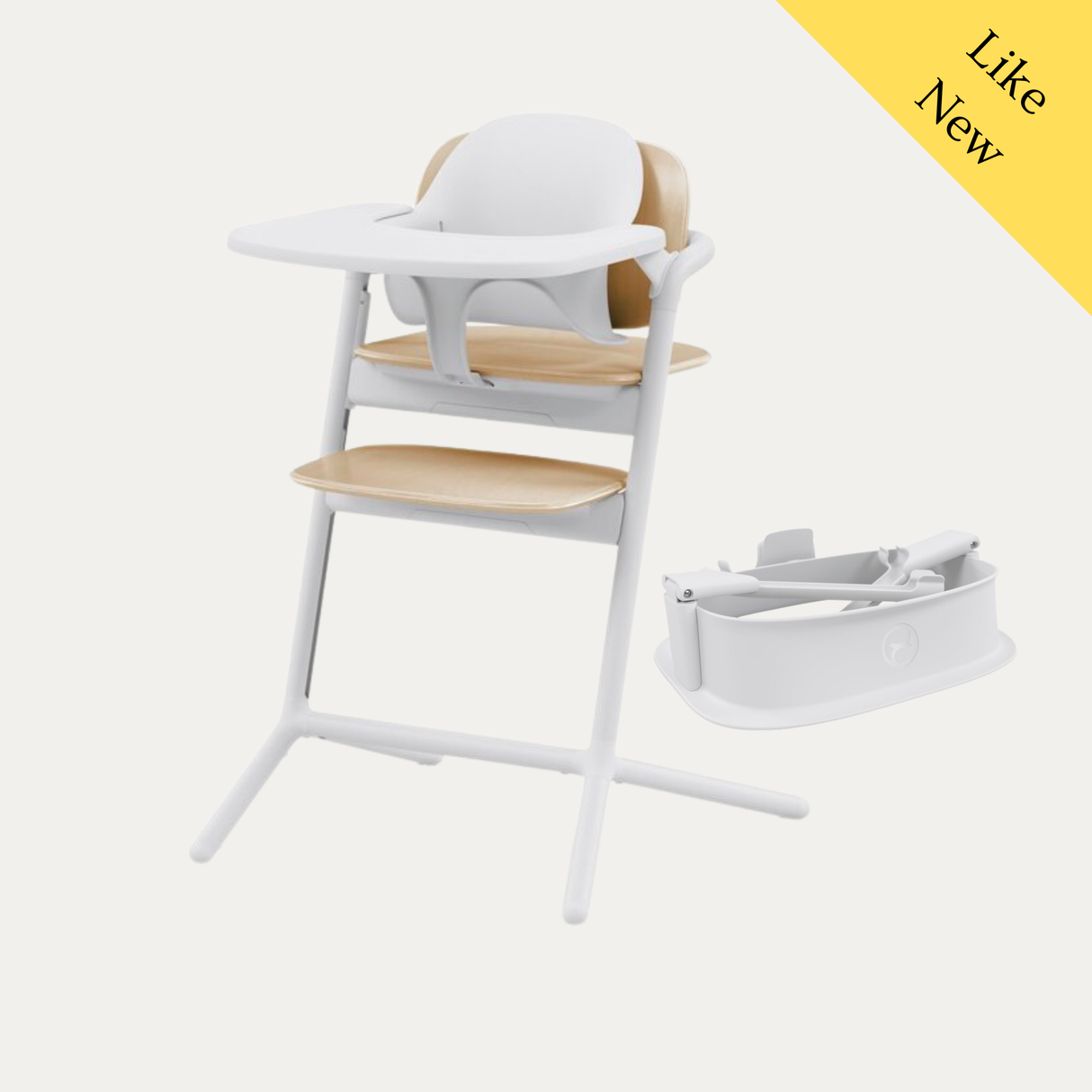 Cybex Lemo 3-In-1 and Training Tower, Like New / Sand White