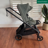 Bugaboo Dragonfly with Carrycot, Gently Used / Forest Green