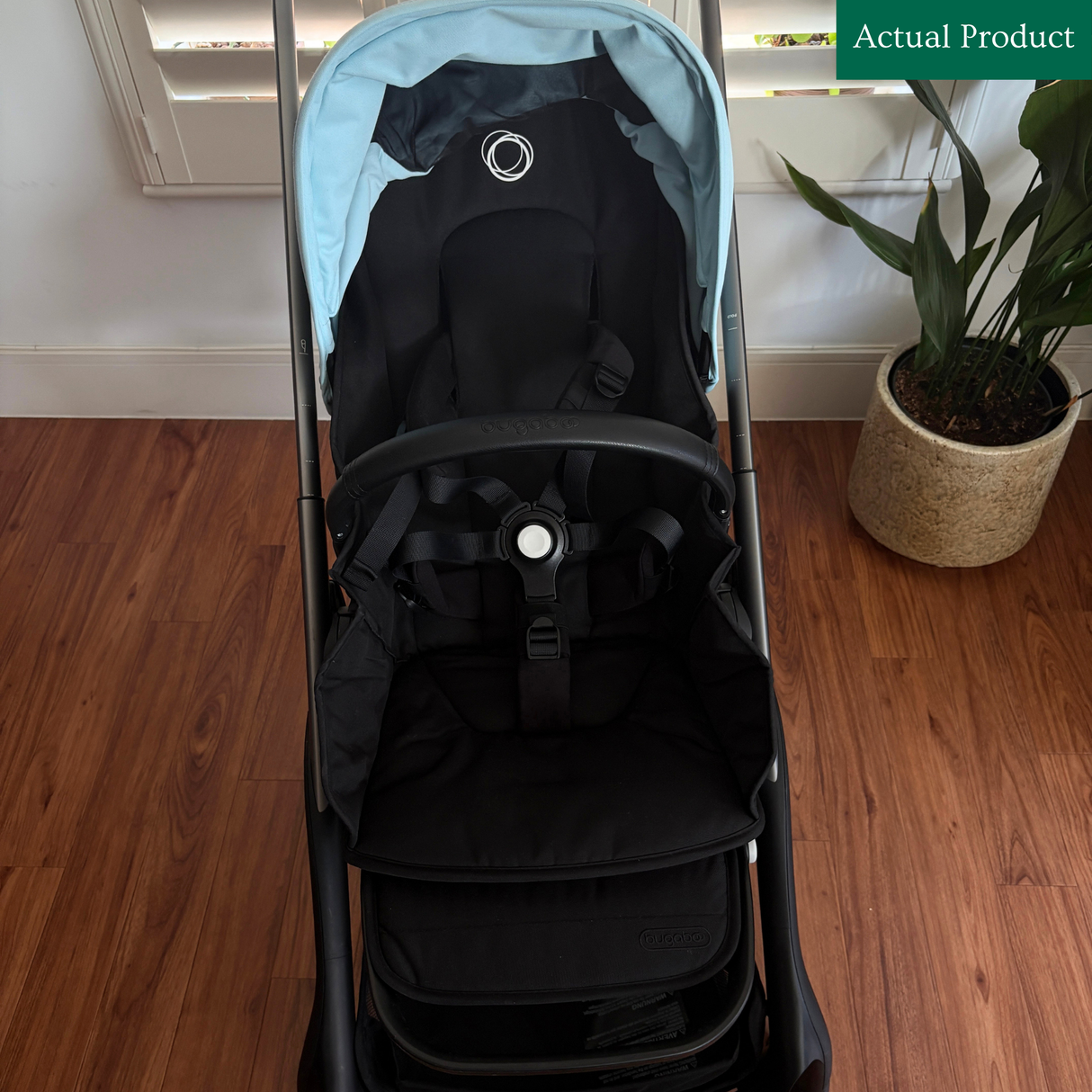 Bugaboo Dragonfly with Carrycot, Like New / Blue