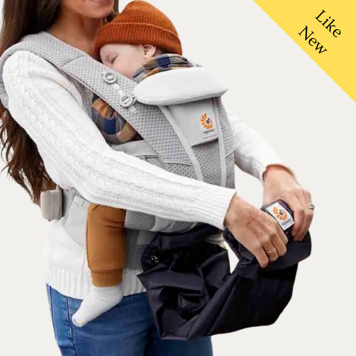 Ergobaby Winter Weather Cover, Like New / Black