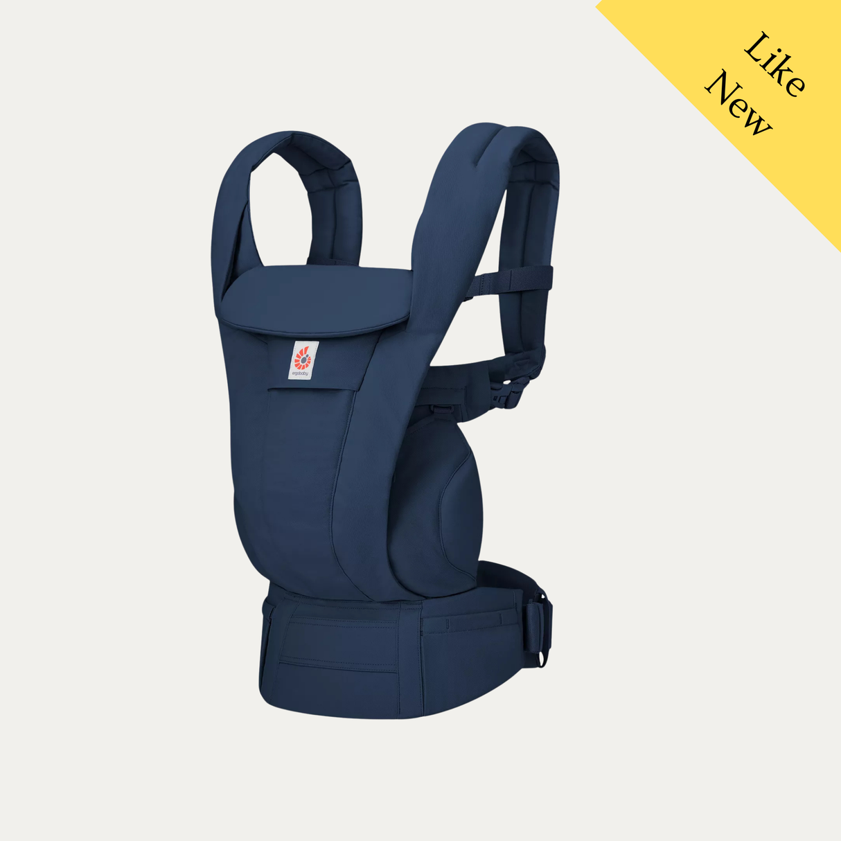 Ergobaby Omni Deluxe Carrier, Like New / Blue Cotton