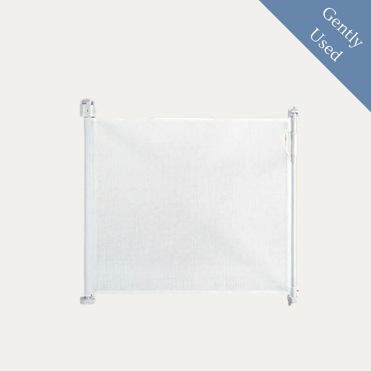 Safe Tots Advanced Retractable Gate, Gently Used / White
