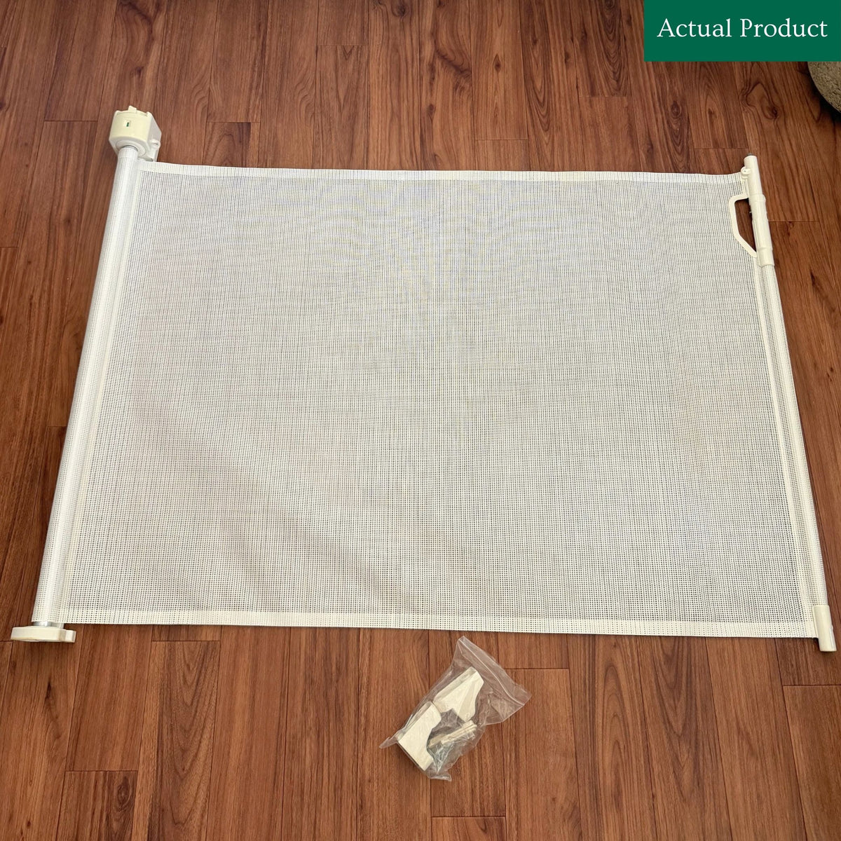 Safe Tots Advanced Retractable Gate, Gently Used / White