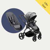 Icandy Peach 6, Like New / Navy & Dark Grey