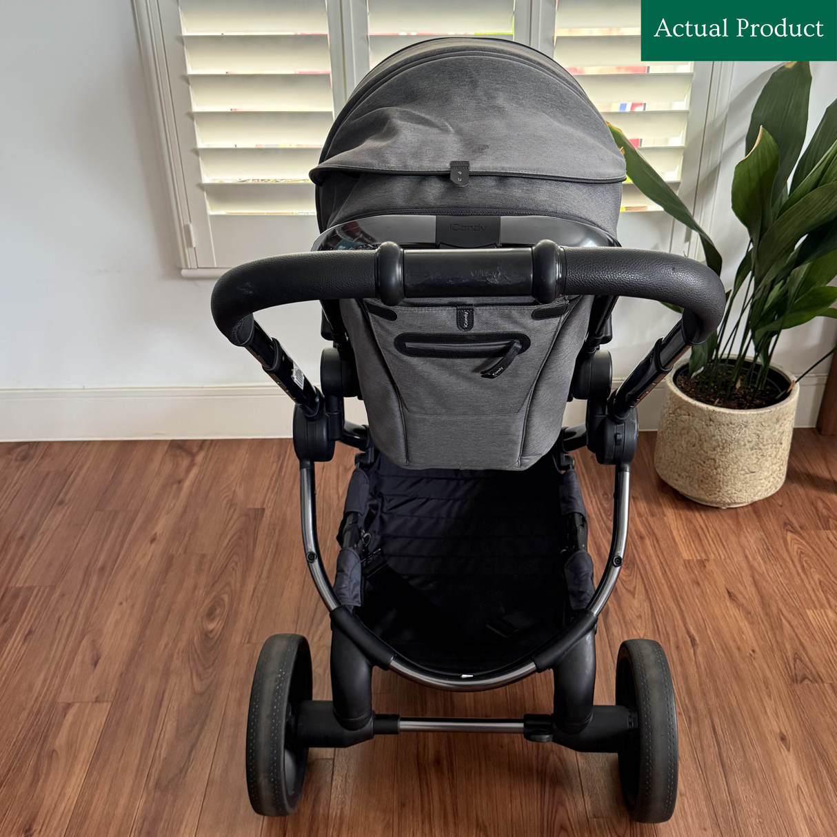 iCandy Peach 6 Pushchair and Carrycot, Gently Used / Grey