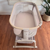 Maxi-Cosi Iora Air Co-Sleeper, Like New / Beige