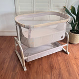 Maxi-Cosi Iora Air Co-Sleeper, Like New / Beige