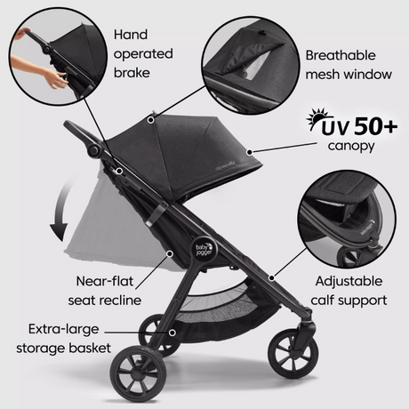 Baby Jogger City Mini GT2, Gently Used / Black