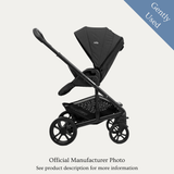 Joie Chrome Pram With Carrycot, Gently Used / Black