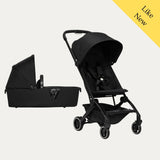 Joolz Aer+ Pushchair (With Carrycot, 2 Rain Covers), Like New / Black