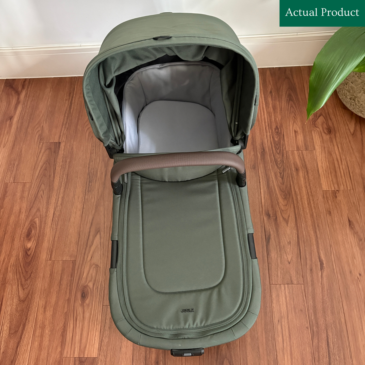 Joolz Aer² Cot, Like New / Green