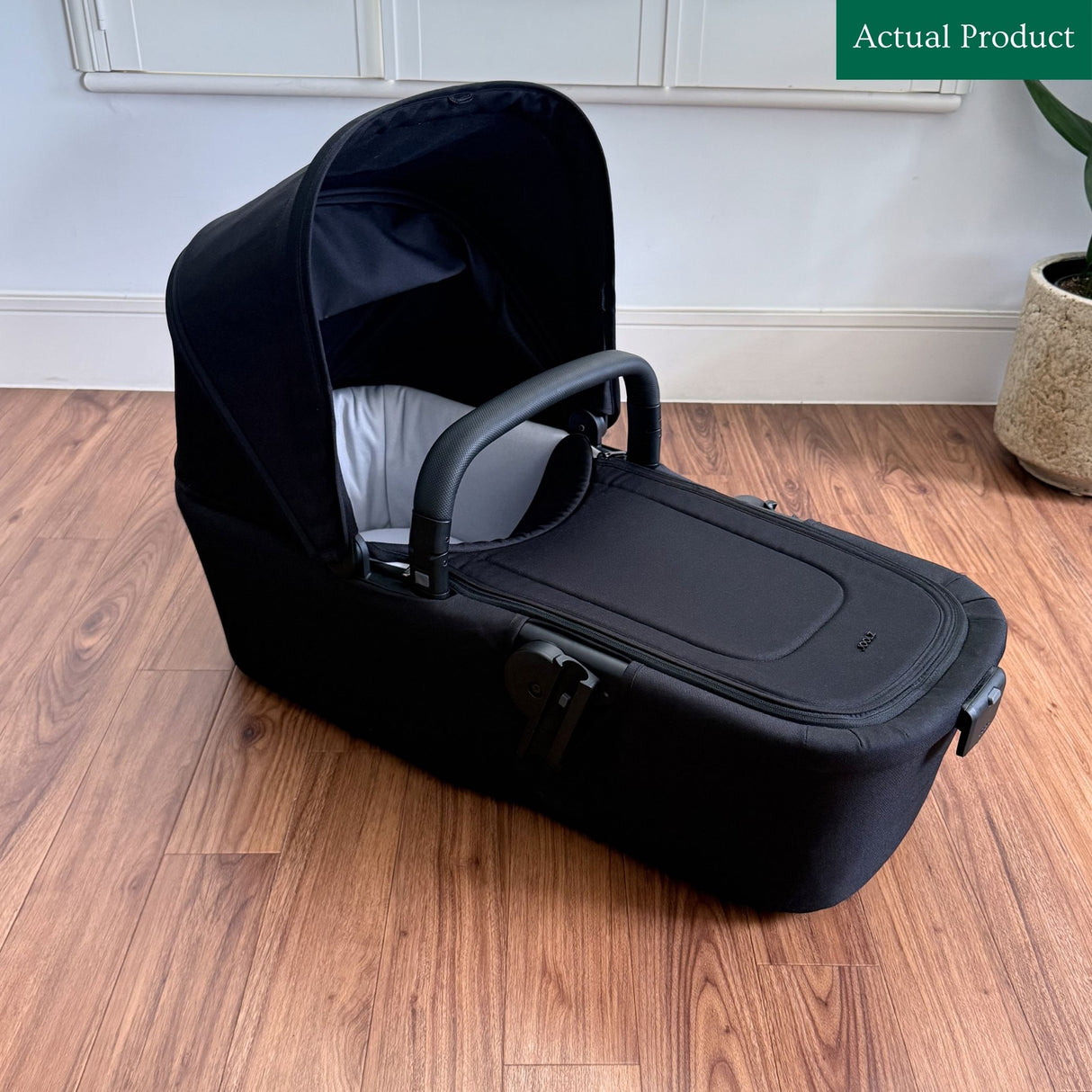 Joolz Aer+ Pushchair (With Carrycot, 2 Rain Covers), Like New / Black