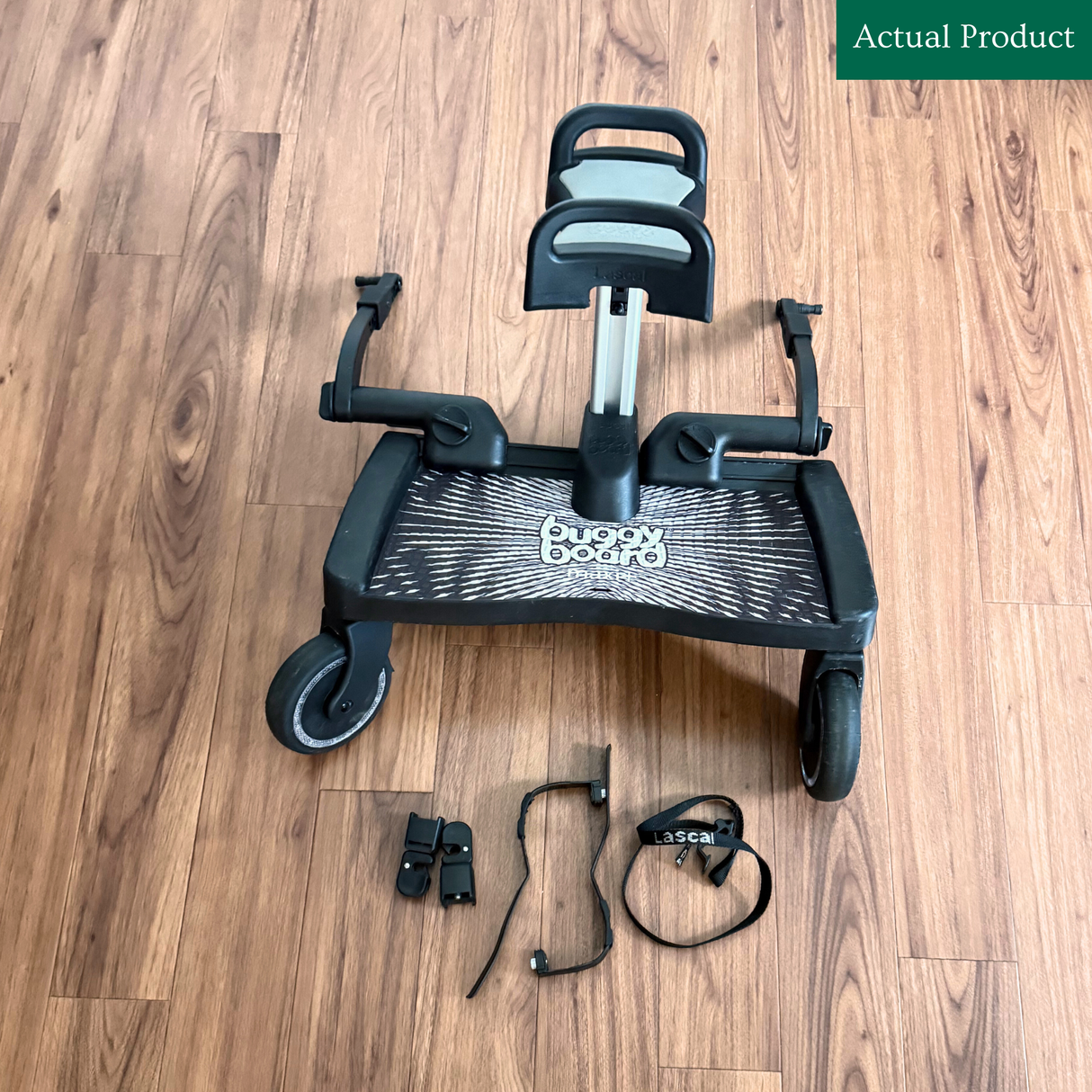 Lascal Buggy Board Maxi Plus, Gently Used / Black