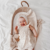 Mabel & Fox Basket & Changing Mat, Gently Used