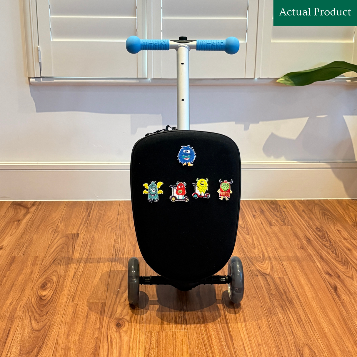 Mini Micro LED Luggage, Like New / Blue