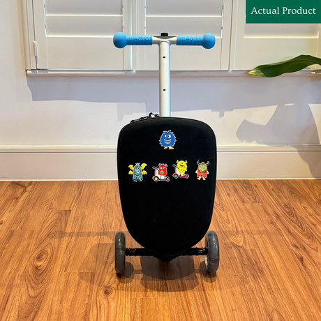 Mini Micro LED Luggage, Like New / Blue