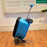 Mini Micro LED Luggage, Like New / Blue