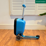 Mini Micro LED Luggage, Like New / Blue