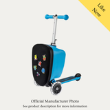 Mini Micro LED Luggage, Like New / Blue